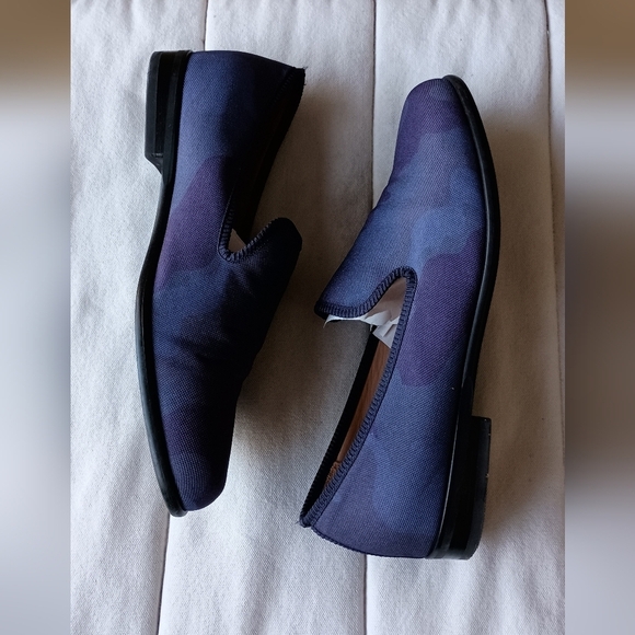 Duke + Dexter Slip-On Shoes - Navy Blue_9 main image 5
